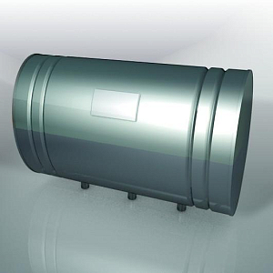 Бак навесной  80л, 201-0.8 мм горизонтальный
